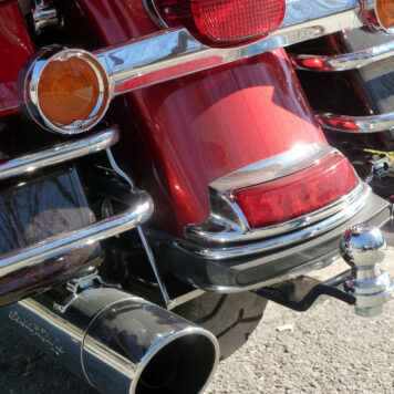 2009 to 2013: Harley Electra Glide Hitch: Chrome