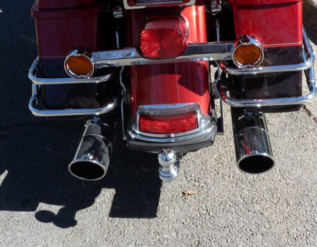 2009 to 2013: Harley Electra Glide Hitch: Chrome - Image 4