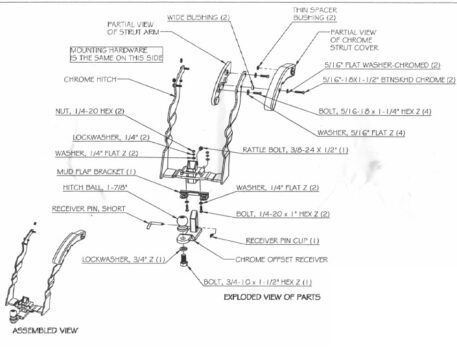 Harley Road King Hitch: 2009 to 2013