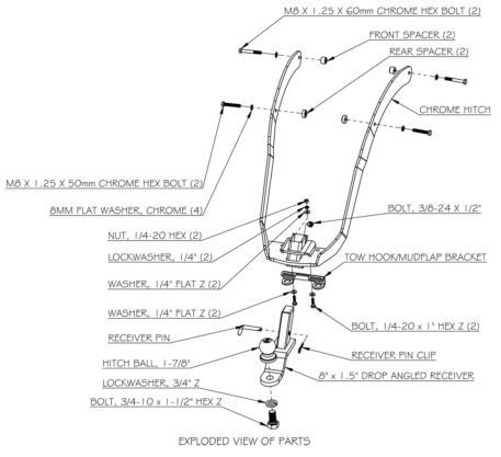 Yamaha Stratoliner Hitch: All Years - Image 2