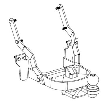 Harley Street Glide Hitch: 2006 to 2008