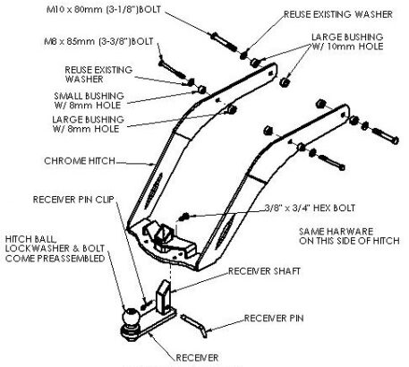 Honda Valkyrie Hitch: All Years (Gen 1)