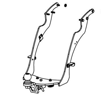Harley Street Glide Hitch: 2010 to 2013
