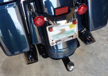 2015 to 2023: Road Glide Standard, Special Hitch: Black