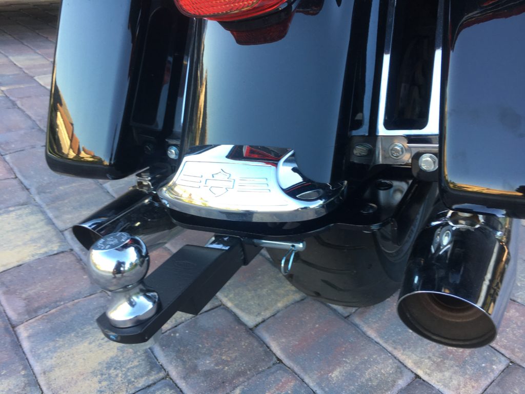2014 to 2022 Harley Road King Hitch Black US Hitch