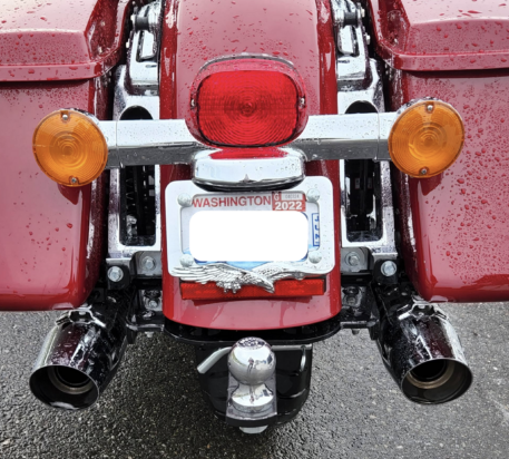 2024 to Present: Street Glide Hitch: Black - Image 8